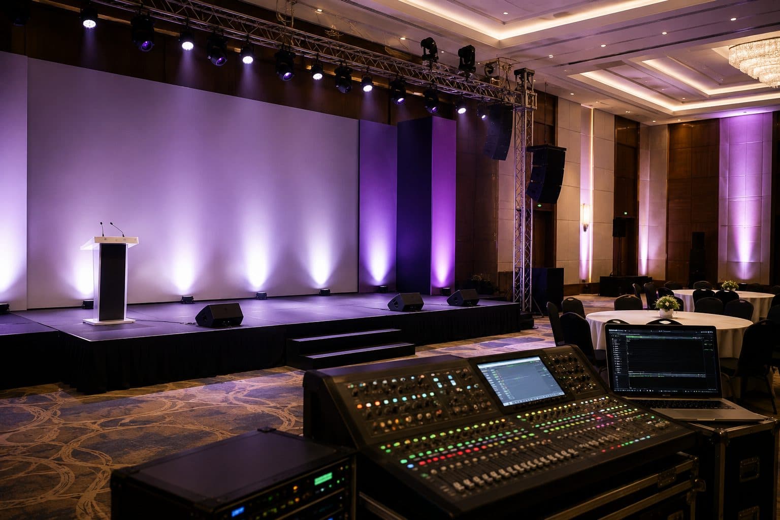 Stage, Sound & Lighting