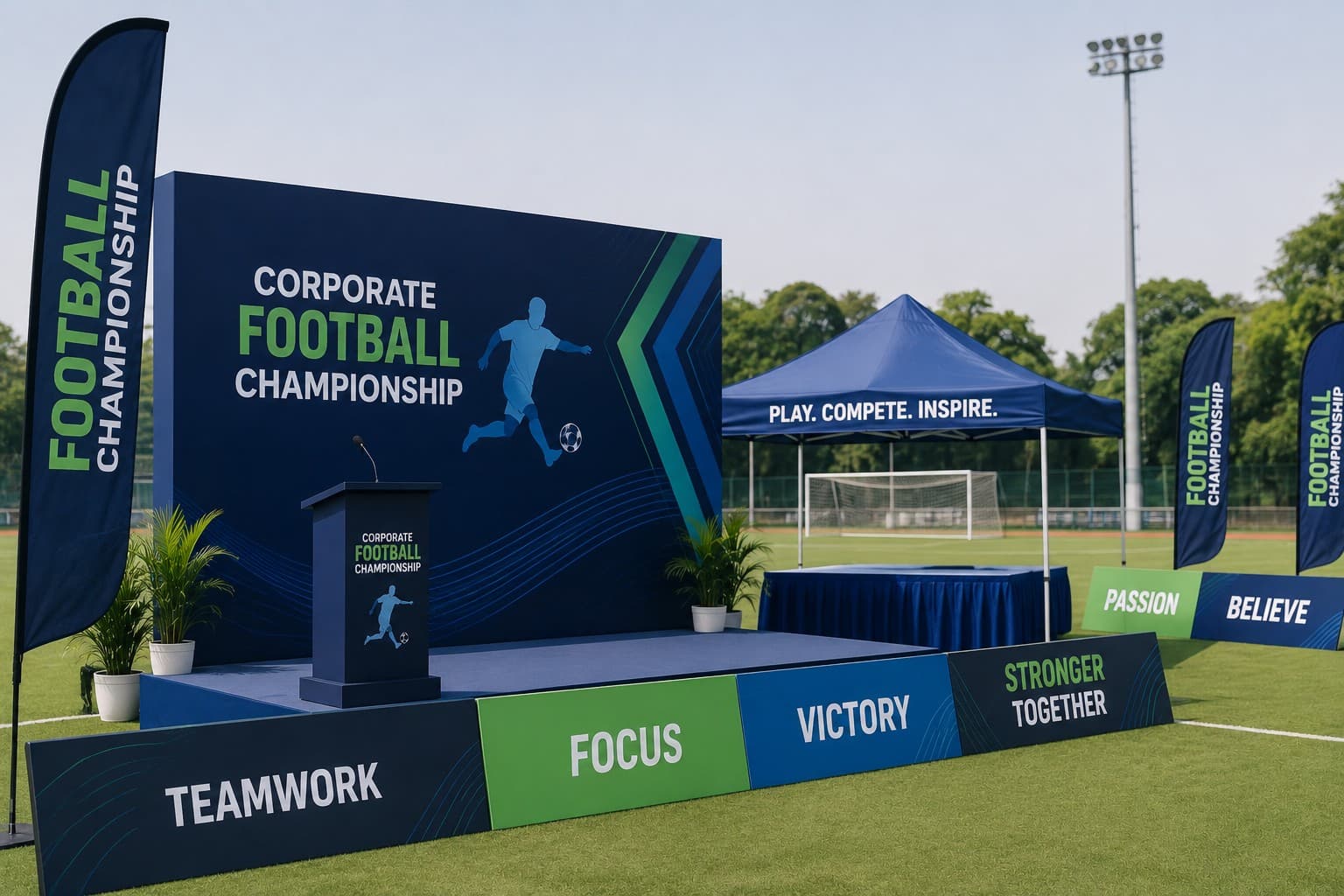 Venue Setup & Branding