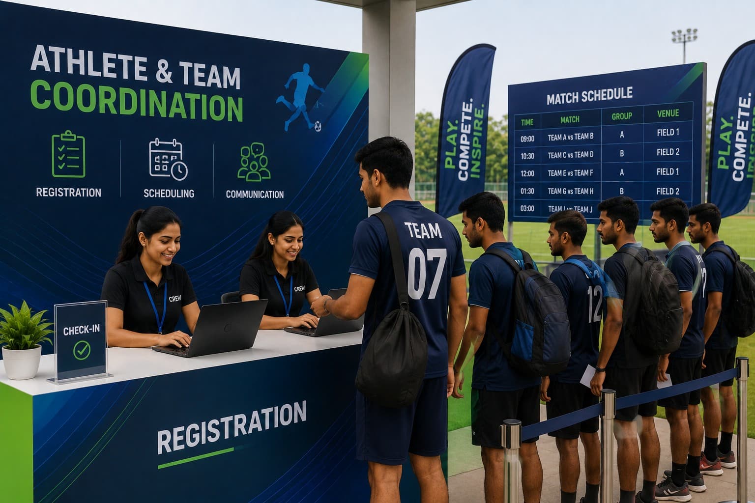 Athlete & Team Coordination