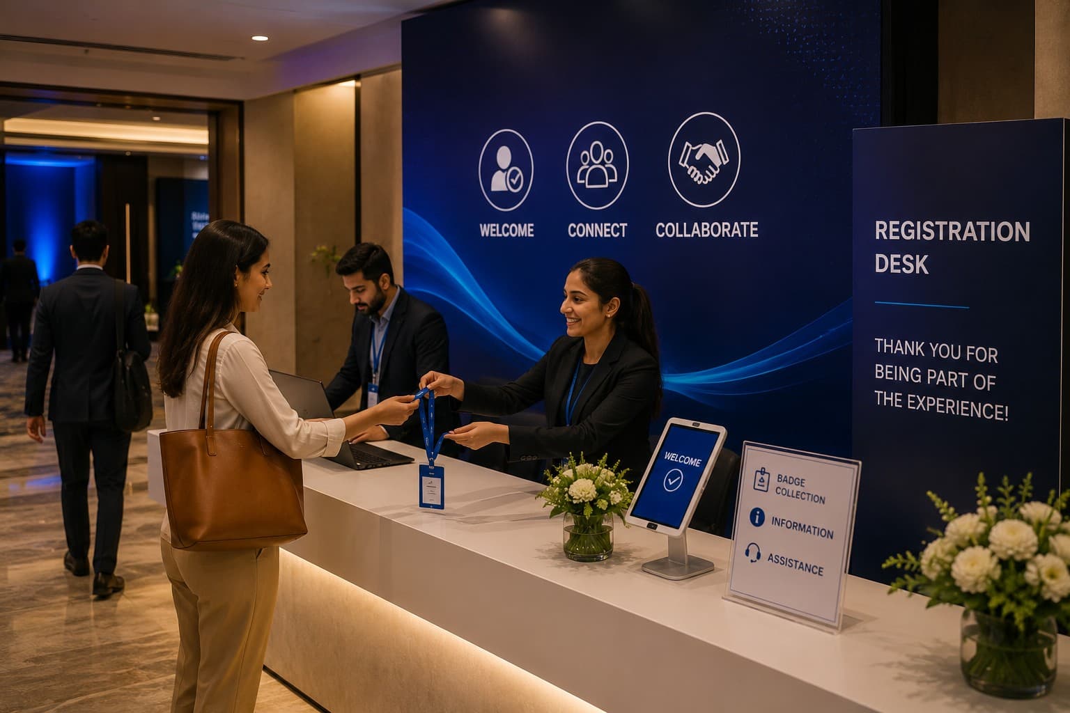 Delegate Registration & Hospitality